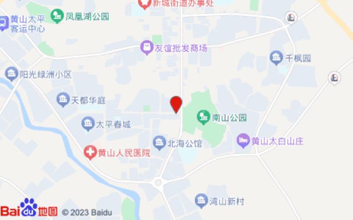 全季酒店(黄山风景区北门店)位置图