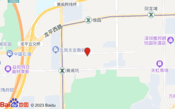 汉庭酒店(深圳龙岗大运中心愉龙路店)位置图