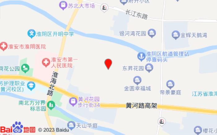 汉庭酒店(淮安北京东路大润发店)位置图