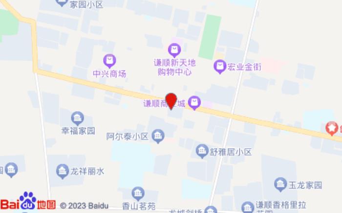 华驿精选酒店(扎鲁特旗鲁北镇黄山街店)位置图