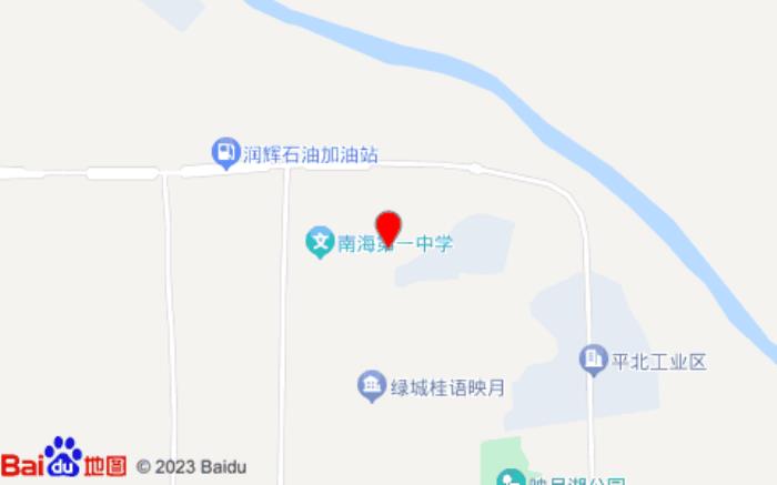 麗枫酒店(佛山千灯湖店)位置图