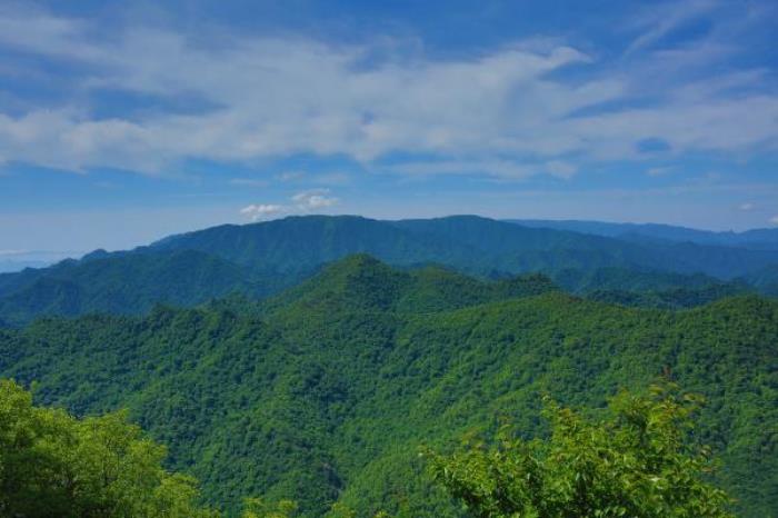 汉中留坝紫柏山