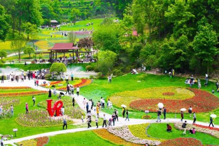 英山四季花海景区